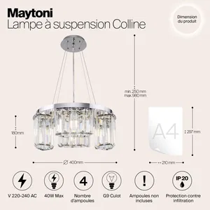 Подвесной светильник Maytoni MOD083PL-04CH