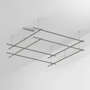 Основание ART-APRIORI-QUADRAT-2-ROD-400-2000x2000 (TN) (Arlight, IP20 Металл, 3 года)