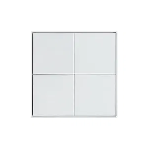INTELLIGENT ARLIGHT Кнопочная панель KNX-304-23-IN White (BUS, Frame) (IARL, IP20 Металл, 2 года)