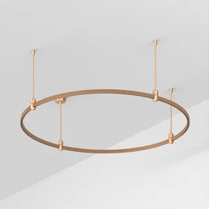 Основание ART-APRIORI-ROUND-ROD-400-R1200 (GD) (Arlight, IP20 Металл, 3 года)