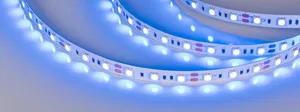 Лента RT 2-5000 12V Blue 2x (5060, 300 LED, LUX) (Arlight, 14.4 Вт/м, IP20)