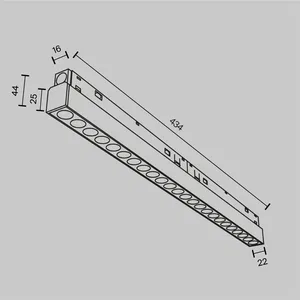 Трековый светильник Technical TR031-4-24WTW-M-DSZ-B