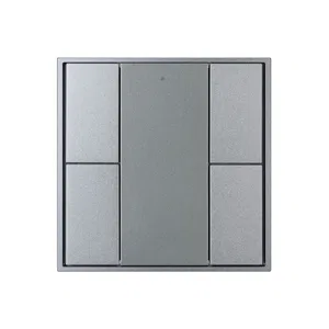 INTELLIGENT ARLIGHT Кнопочная панель DALI-201-23-4K-D2-IN Silver (BUS, Frame) (IARL, IP20 Металл, 3 года)