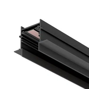 Трек встраиваемый MAG-TRACK-4560-FDW-2000 (BK, 5LN) (Arlight, IP20 Металл, 5 лет)