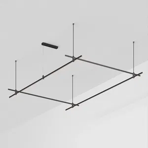 Основание ART-APRIORI-RECTANGLE-ROD-800-3000x2000 (BK) (Arlight, IP20 Металл, 3 года)