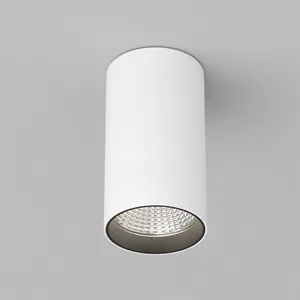 Светильник накладной SP-POLO-R85-1-15W Warm White 40deg (White, Black Ring) (Arlight, IP20 Металл, 3 года)