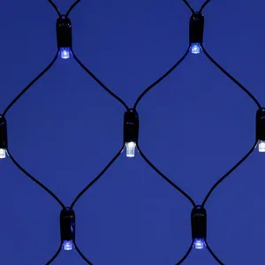 Светодиодная гирлянда ARD-NETLIGHT-CLASSIC-2500x2500-BLACK-432LED White/Blue (230V, 26W) (Ardecoled, IP65)