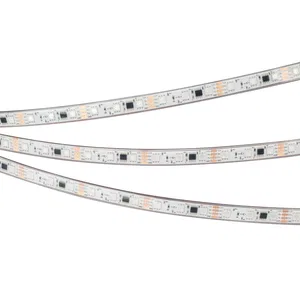 Лента герметичная SPI-PFS-B60-12mm 12V RGB-PX3-BPT (12 W/m, IP68, 5060, 5m) (Arlight, бегущий огонь)