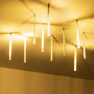 Светодиодная гирлянда ARD-ICEFALL-CLASSIC-D12-200-10PCS-CLEAR-32LED-LIVE WARM (230V, 10.5W) (Ardecoled, IP65)