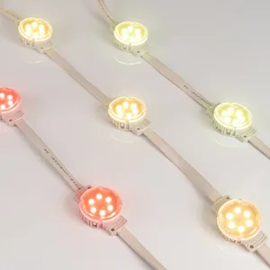 Модуль управляемый SPI-F6-D40 24V RGB-RAM-Auto (1.25W, IP68, 120 deg) (Arlight, Пластик, 3 года)