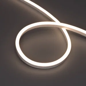 Лента герметичная HALO-SIDE-A160-10x17mm 24V Warm3000 (10 W/m, IP67, 5m, wire x1) (Arlight, Силикон, 3 года)