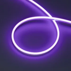 Лента герметичная HALO-SIDE-A168-6x13mm 24V Purple (10 W/m, IP67, 2835, 5m) (Arlight, Силикон)
