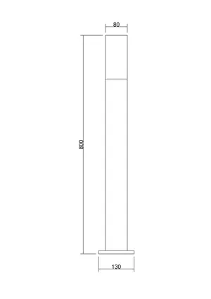 Ландшафтный светильник Outdoor O418FL-01B