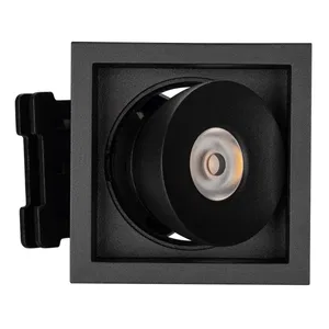 Светильник CL-SNODO-LUM-S80x80-9W Warm3000 (BK, 45 deg) (Arlight, IP20 Металл, 3 года)