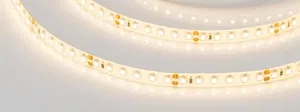 Лента RTW 2-5000SE 24V Warm 2x (3528, 600 LED, LUX) (Arlight, 9.6 Вт/м, IP65)