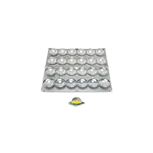 Блок линз 24B70-M120х120 (70°, 24x LED) (Turlens, -)