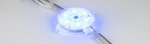 Модуль управляемый VISOR-SPI-5060-6-24V RGB 120deg (D40x12mm, 1.5W, IP68) (Arlight, Пластик, 3 года)