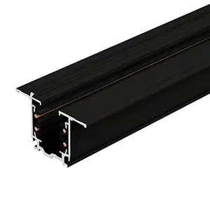 Трек встраиваемый LGD-4TR-TRACK-F-2000-BK-M (D) (Arlight, IP20 Металл, 3 года)