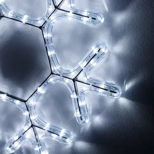Фигура светодиодная ARD-SNOWFLAKE-M7-450x375-108LED White (230V, 6.5W) (Ardecoled, IP65, 1 год)