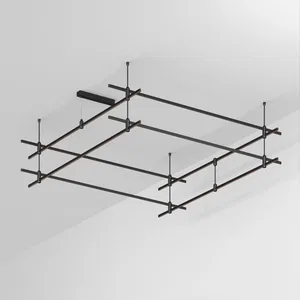 Основание ART-APRIORI-QUADRAT-2-ROD-400-2000x2000 (BK) (Arlight, IP20 Металл, 3 года)