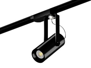 Трековый светильник HOKASU Tube Clip TR2 (85-160/ral9005 – 30w/3090/15deg)