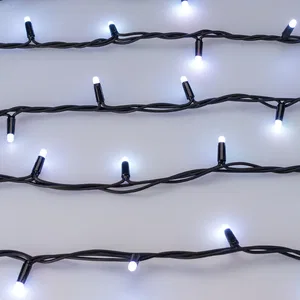 Светодиодная гирлянда ARD-STRING-PRO-10000-BLACK-100LED-MILK-LIVE RGB-DMX (24V, 10W) (Ardecoled, IP65, 2 года)