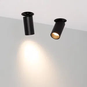 Светильник SP-NUANCE-TRIMLESS-PULL-R35-7W Warm3000 (BK, 36 deg, 230V) (Arlight, IP40 Металл, 5 лет)