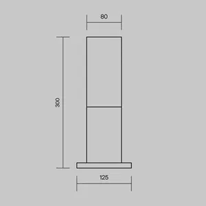 Ландшафтный светильник Outdoor O418FL-01B
