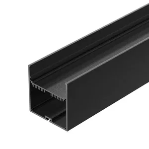 Профиль с экраном SL-LINE-7477-2500 BLACK+OPAL (Arlight, Алюминий)