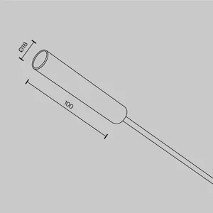 Комплектующие для систем освещения с токоведущими элементами Technical CA003EC-B