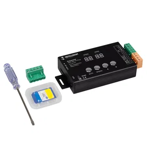 INTELLIGENT ARLIGHT Контроллер DMX-301-23-Prog (5-24V, 10A, SPI 3072 кан., Накладной) (IARL, IP20 Металл, 2 года)