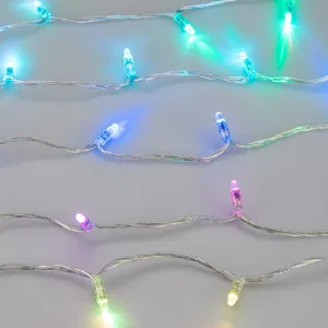 Светодиодная гирлянда ARD-STRING-CLASSIC-9000-CLEAR-60LED-LIVE RGB-SPI (12V, 40W) (Ardecoled, IP65, 1 год)