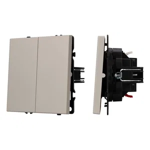 ARL NOBE Выключатель проходной 2 кл софт-тач кашемир SWT-MKP2-SFPL-CA (250V, 10A) (Arlight, -)