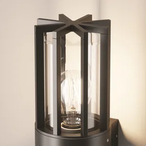 Уличный настенный светильник Outdoor O453WL-01GF