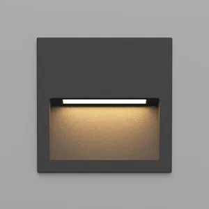 Светильник LTD-TRAIL-S115x115-4W Warm3000 (GR, 70 deg, 230V) (Arlight, IP65 Металл, 3 года)