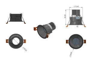 Armatürler HOKASU FOCUS (MR16/GU10)