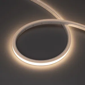 Лента герметичная NOVA-TOP-PU-A120-16x15mm 24V Day4000 (10 W/m, IP68, 3m, wire x1) (Arlight, Полиуретан)