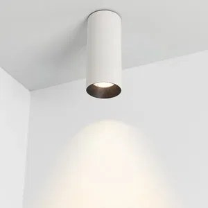 Светильник SP-POLO-SURFACE-R65-8W Warm3000 (WH-BK, 40 deg) (Arlight, IP20 Металл, 5 лет)