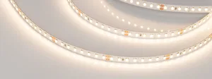 Лента RT-A128-8mm 24V Warm3000 (10 W/m, IP20, 5m) (Arlight, высок.эфф.150 лм/Вт)