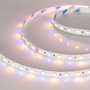 Лента RT-B60-10mm 24V RGBW-Warm (14.4 W/m, IP20, 5060, 5m) (Arlight, Открытый)