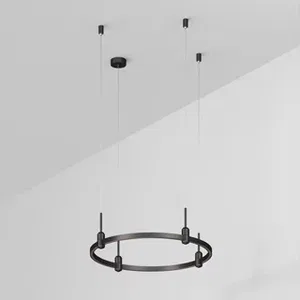 Основание ART-APRIORI-ROUND-HANG-R600 (BK) (Arlight, IP20 Металл, 3 года)