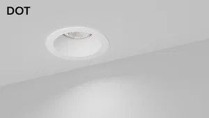 Светильник HOKASU DOT (RAL9003/38deg — 4K/20W/CRI90)
