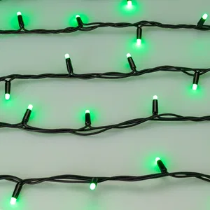 Светодиодная гирлянда ARD-STRING-PRO-10000-BLACK-100LED-MILK-LIVE RGB-DMX (24V, 10W) (Ardecoled, IP65, 2 года)