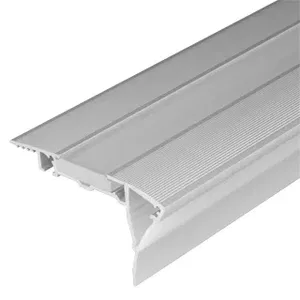 Профиль с экраном ALU-STAIR-DK-2000 ANOD+FROST (Arlight, Алюминий)