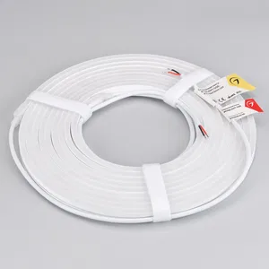 Лента герметичная MOONLIGHT-SIDE-A120-06x12mm 24V Warm3000 (9.6 W/m, IP65, 5m, wire x2) (Arlight, Вывод прямой, 3 года)