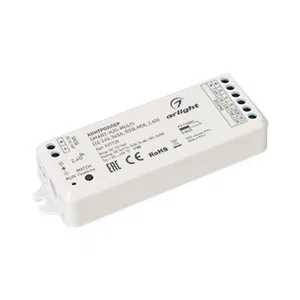 Контроллер SMART-K30-MULTI (12-24V, 5x3A, RGB-MIX, 2.4G) (Arlight, IP20 Пластик, 5 лет)