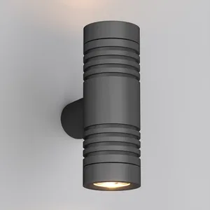 Светильник LGD-RAY-WALL-TWIN-R46-2x3W Warm3000 (GR, 24 deg, 230V) (Arlight, IP65 Металл, 3 года)
