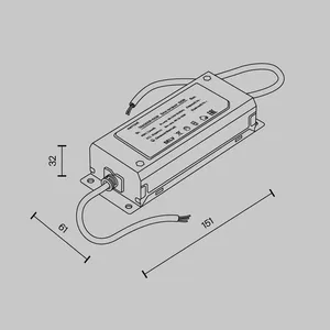 Источник напряжения Technical TRA130DR-100W