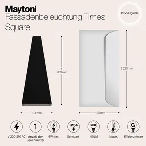 Архитектурная подсветка Outdoor O580WL-L6B