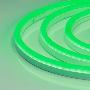 Гибкий неон ARL-NEON-2615GH-SIDE 24V Green (Arlight, 8 Вт/м, IP65)
